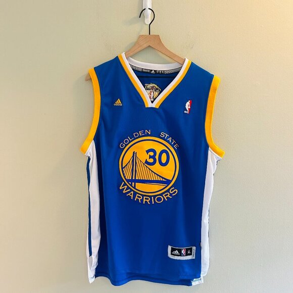 Steph Curry Warriors Swingman Jersey Mens Size XL NBA Finals Basketball 2015 - Picture 1 of 7